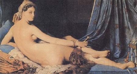 Jean-Auguste Dominique Ingres The Great Odalisque (mk35) Spain oil painting art